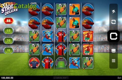Οθόνη2. Football Star Deluxe Κουλοχέρης