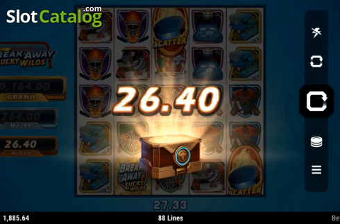 Οθόνη5. Break Away Lucky Wilds Κουλοχέρης