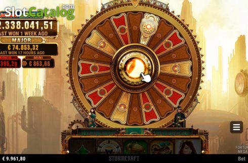 Οθόνη5. Fortunium Gold Mega Moolah Κουλοχέρης