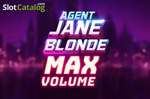 Agent Jane Blonde Max Volume