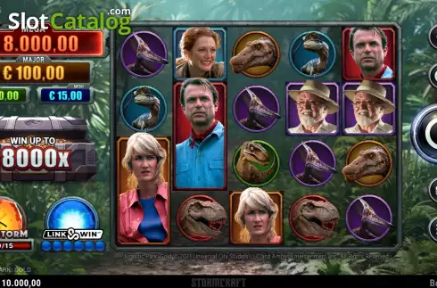 Οθόνη3. Jurassic Park Gold Κουλοχέρης