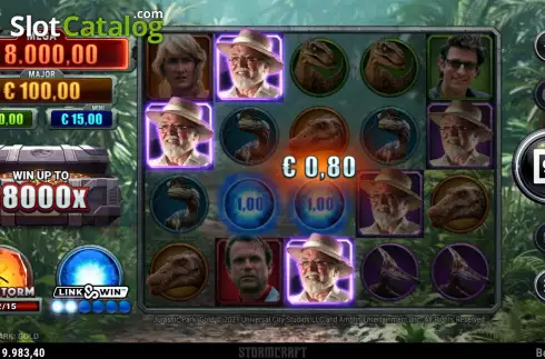Οθόνη4. Jurassic Park Gold Κουλοχέρης