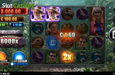 Οθόνη5. Jurassic Park Gold Κουλοχέρης