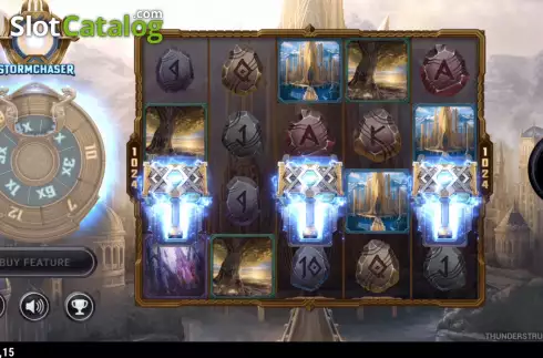 Οθόνη5. Thunderstruck Stormchaser Κουλοχέρης 