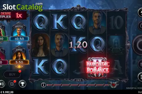 Οθόνη5. Immortal Romance 2 Κουλοχέρης