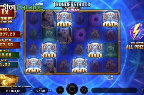 Οθόνη7. Thunderstruck Gold Blitz Extreme Κουλοχέρης