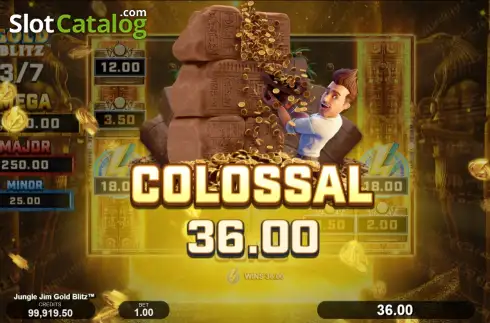 Οθόνη3. Jungle Jim Gold Blitz Κουλοχέρης