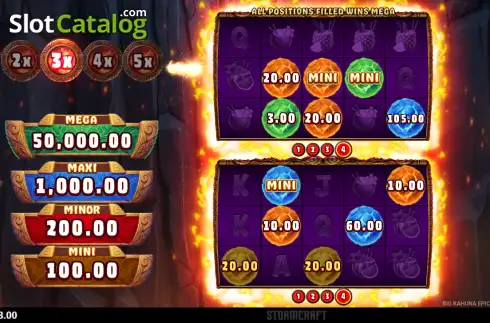 Οθόνη3. Big Kahuna Epic Eruption Power Combo Κουλοχέρης
