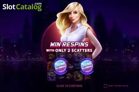 Οθόνη2. Agent Jane Blonde Returns Κουλοχέρης