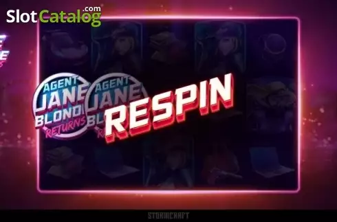 Οθόνη5. Agent Jane Blonde Returns Κουλοχέρης