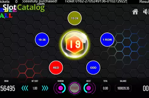Οθόνη3. Bubble Ball Κουλοχέρης