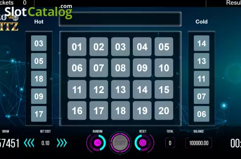 Οθόνη2. Loto Blitz Κουλοχέρης 