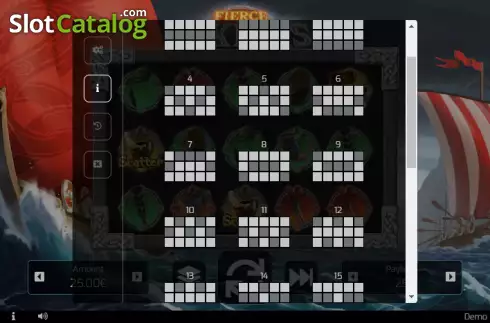 Οθόνη8. Fierse Vikings Κουλοχέρης