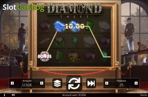 Οθόνη3. Diamond Theft Κουλοχέρης