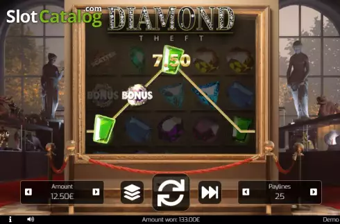 Οθόνη4. Diamond Theft Κουλοχέρης