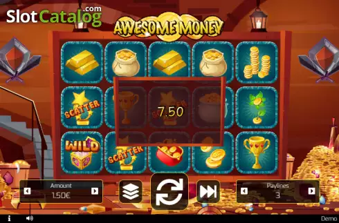 Οθόνη4. Awesome Money Slot Κουλοχέρης 