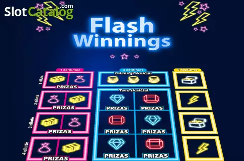 Flash Winnings Λογότυπο Flash Winnings Λογότυπο
