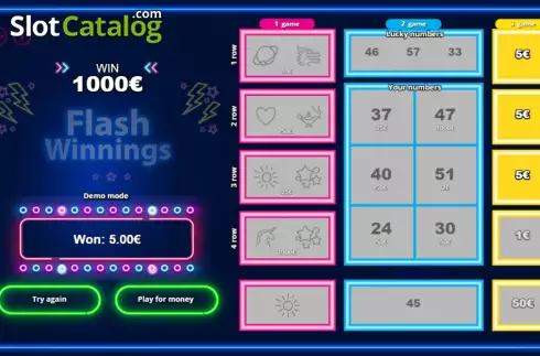 Οθόνη3. Flash Winnings Κουλοχέρης