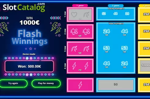 Οθόνη4. Flash Winnings Κουλοχέρης
