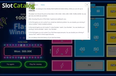 Οθόνη5. Flash Winnings Κουλοχέρης
