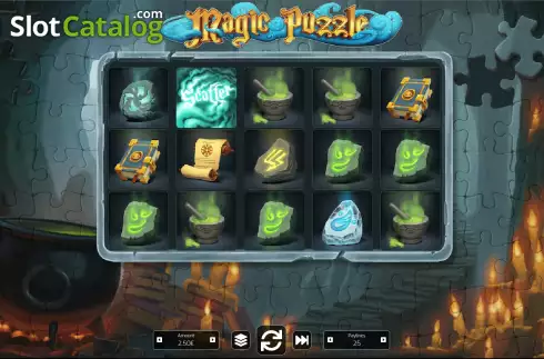 Οθόνη2. Magic Puzzle Κουλοχέρης