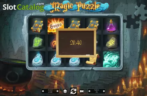 Οθόνη3. Magic Puzzle Κουλοχέρης