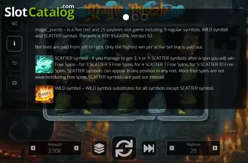Οθόνη5. Magic Puzzle Κουλοχέρης