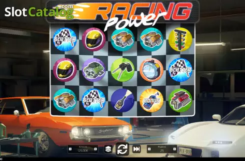 Οθόνη2. Racing Power Κουλοχέρης