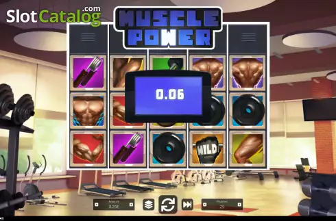 Οθόνη3. Muscle Power Κουλοχέρης