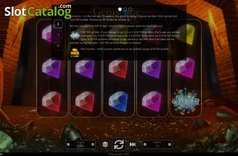 Οθόνη5. Gemstone Treasure Κουλοχέρης