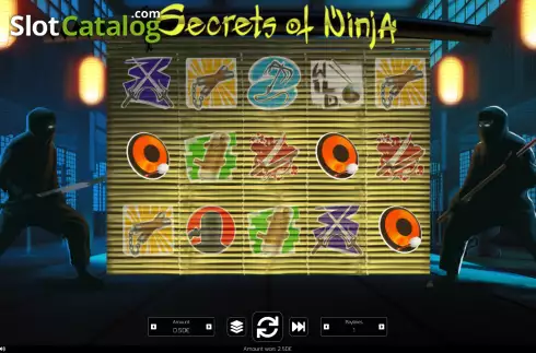 Οθόνη3. Secrets of Ninja Κουλοχέρης