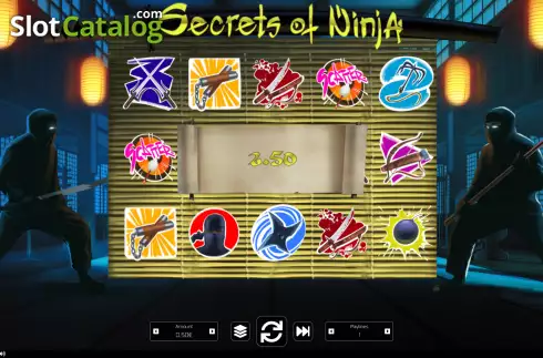 Οθόνη4. Secrets of Ninja Κουλοχέρης