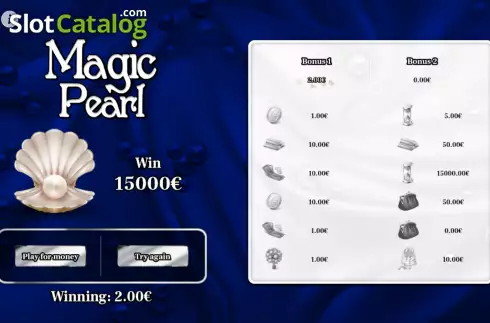 Οθόνη4. Magic Pearl (SuperlottoTV) Κουλοχέρης 