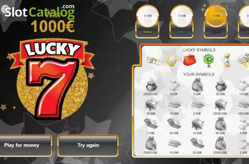 Οθόνη4. Lucky 7 (SuperlottoTV) Κουλοχέρης