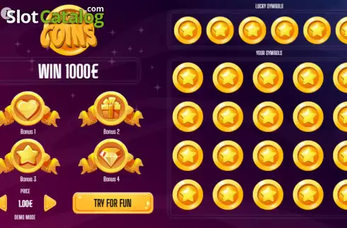 Οθόνη2. Lucky Coins (SuperlottoTV) Κουλοχέρης