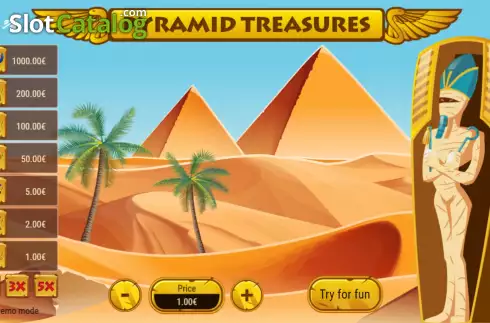 Οθόνη2. Pyramid Treasures Κουλοχέρης