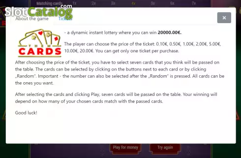 Οθόνη5. Them Cards Κουλοχέρης