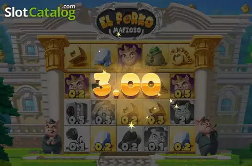 Οθόνη4. El Porko Mafioso Κουλοχέρης