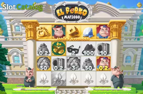 Οθόνη6. El Porko Mafioso Κουλοχέρης