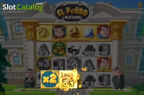 Οθόνη7. El Porko Mafioso Κουλοχέρης