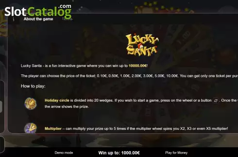Οθόνη5. Lucky Santa Κουλοχέρης 