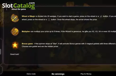 Οθόνη6. Wheel of Magic Κουλοχέρης