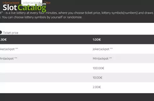 Οθόνη5. Inter Jackpot Κουλοχέρης 