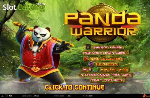 Οθόνη2. Panda Warrior (Swintt) Κουλοχέρης