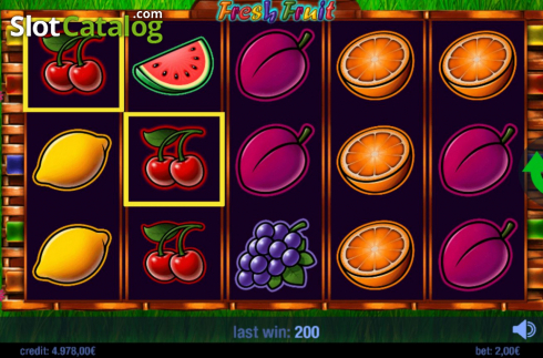 Οθόνη4. Fresh Fruit (Swintt) Κουλοχέρης