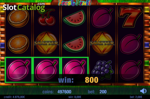 Οθόνη5. Fresh Fruit (Swintt) Κουλοχέρης