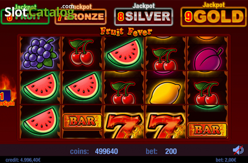 Οθόνη4. Fruit Fever Κουλοχέρης