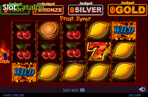 Οθόνη6. Fruit Fever Κουλοχέρης