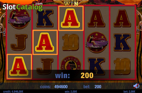 Οθόνη6. Highway to Win Κουλοχέρης