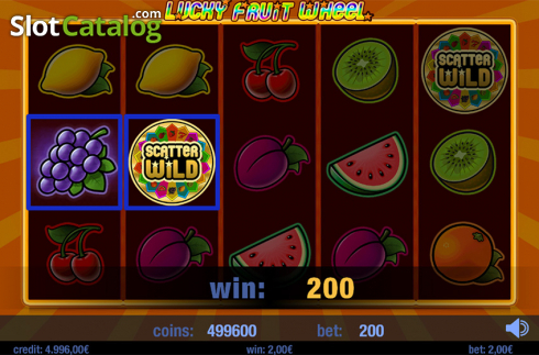 Οθόνη5. Lucky Fruit Wheel Κουλοχέρης